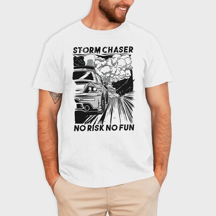 Storm Chaser, Tricou Barbati (Unisex)