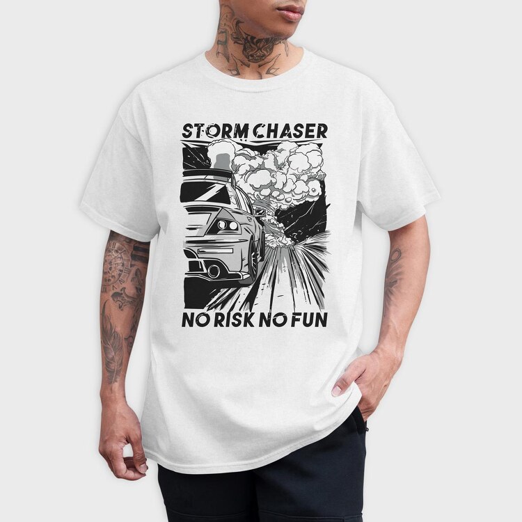 Storm Chaser, Tricou Barbati (Unisex)