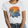 Beetle Beach Sunset, Tricou Femei