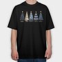 Festive Peaks Serenity, Tricou Oversize Barbati (Unisex)
