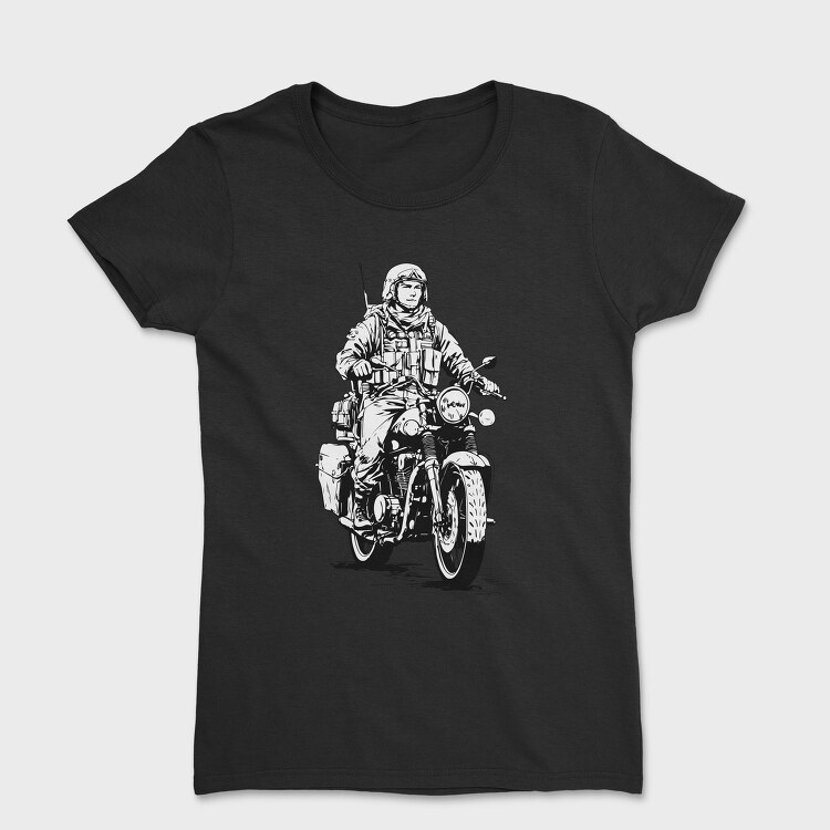 Soldier Motorcycle, Tricou Femei