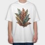 Fall Leaves Bouquet, Tricou Oversize Barbati (Unisex)
