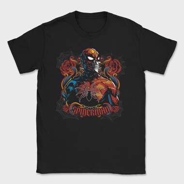 Spiderman Roses, Tricou Barbati (Unisex)