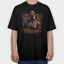Spiderman Roses, Tricou Oversize Barbati (Unisex)