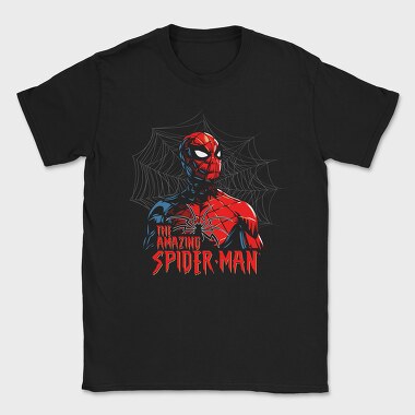 Spiderman Web Spider, Tricou Barbati (Unisex)