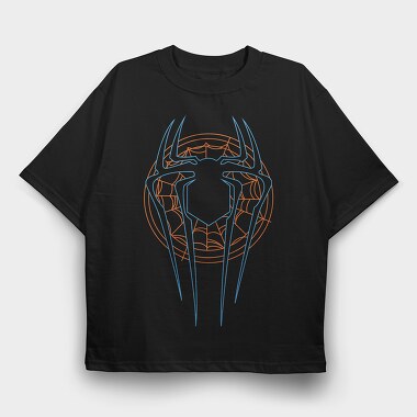 Spiderman Web Spin 1, Tricou Oversize Barbati (Unisex)