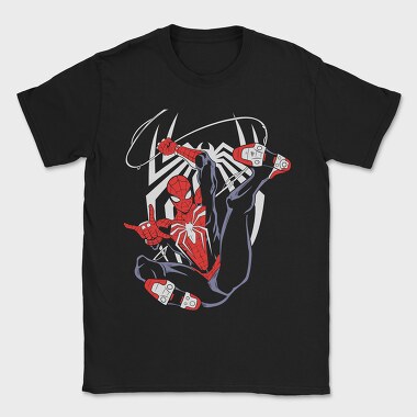 Spiderman Web Spin 3, Tricou Barbati (Unisex)