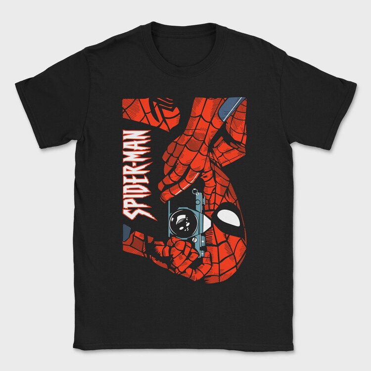 Spiderman Webbed Fist, Tricou Barbati (Unisex)