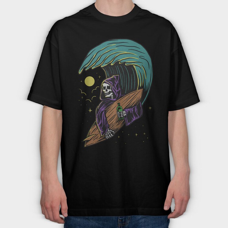 Reapers Repose, Tricou Oversize Barbati (Unisex)