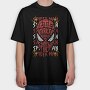 Spiderman Web Strike 1, Tricou Oversize Barbati (Unisex)