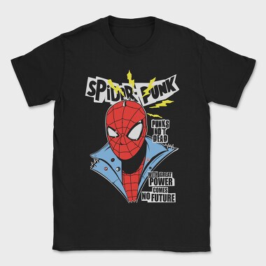 Spiderpunk Power, Tricou Barbati (Unisex)