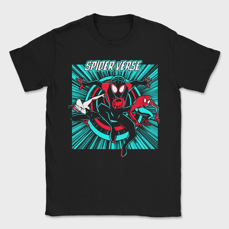 Spiderverse Burst, Tricou Barbati (Unisex)