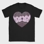 Spiderweb Heart, Tricou Barbati (Unisex)