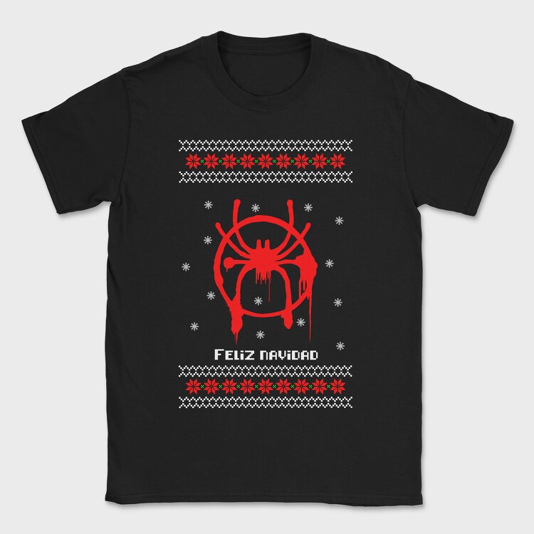 Spiderweb Xmas, Tricou Barbati (Unisex)