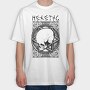 Heretic Skull, Tricou Oversize Barbati (Unisex)