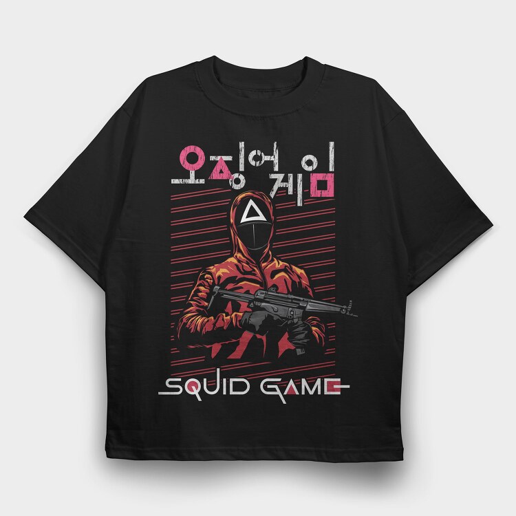 Squad Game, Tricou Oversize Barbati (Unisex)