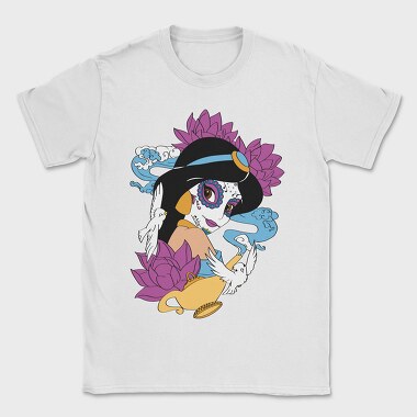 Sugar Skull Jasmine, Tricou Barbati (Unisex)