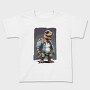 Adventurous Dinosaur T Rex, Tricou Copii