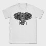African Elephant Mandala, Tricou Barbati (Unisex)