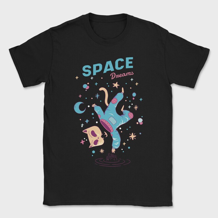 Space Dreams, Tricou Barbati (Unisex)