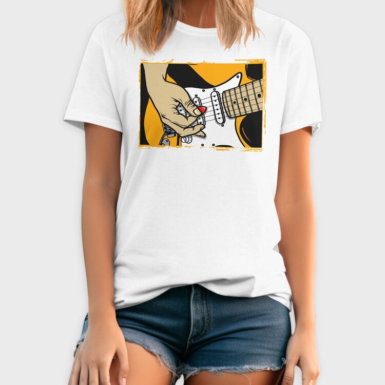 Electric Guitar Love, Tricou Barbati (Unisex)
