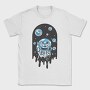 Space Cat Planets, Tricou Barbati (Unisex)