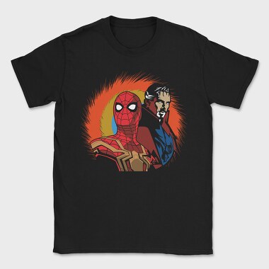 Spiderman Skull Burst, Tricou Barbati (Unisex)