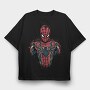 Spiderman Splash, Tricou Oversize Barbati (Unisex)