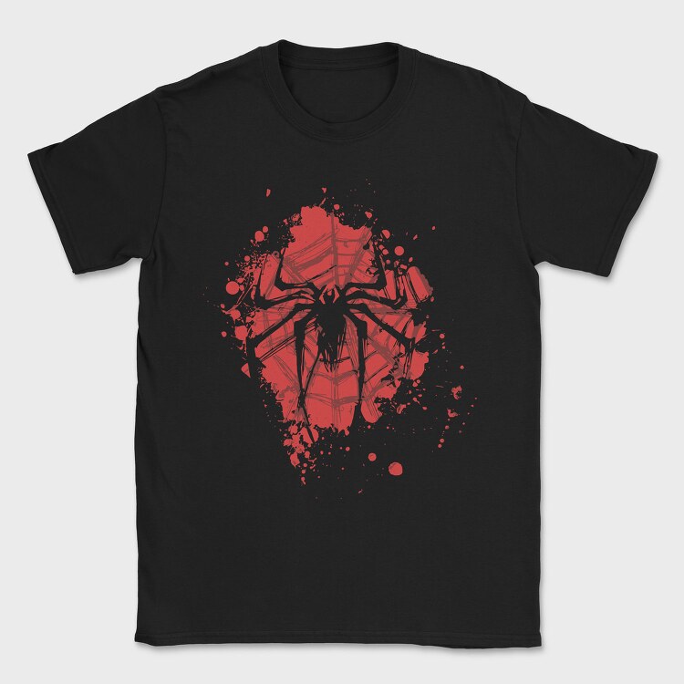 Spiderman Splatter, Tricou Barbati (Unisex)
