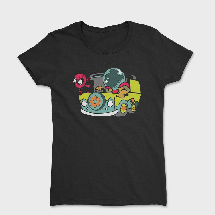 Spiderman Surf Van, Tricou Femei