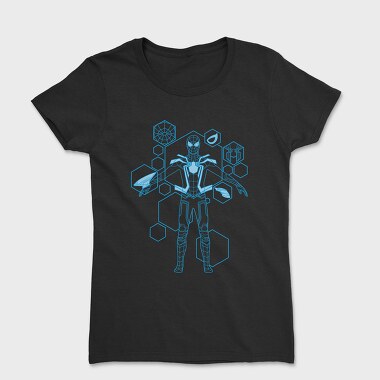 Spiderman Tech Hex, Tricou Femei
