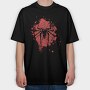 Spiderman Splatter, Tricou Oversize Barbati (Unisex)