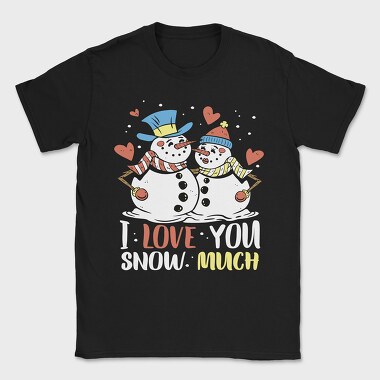 Snowman Love, Tricou Barbati (Unisex)