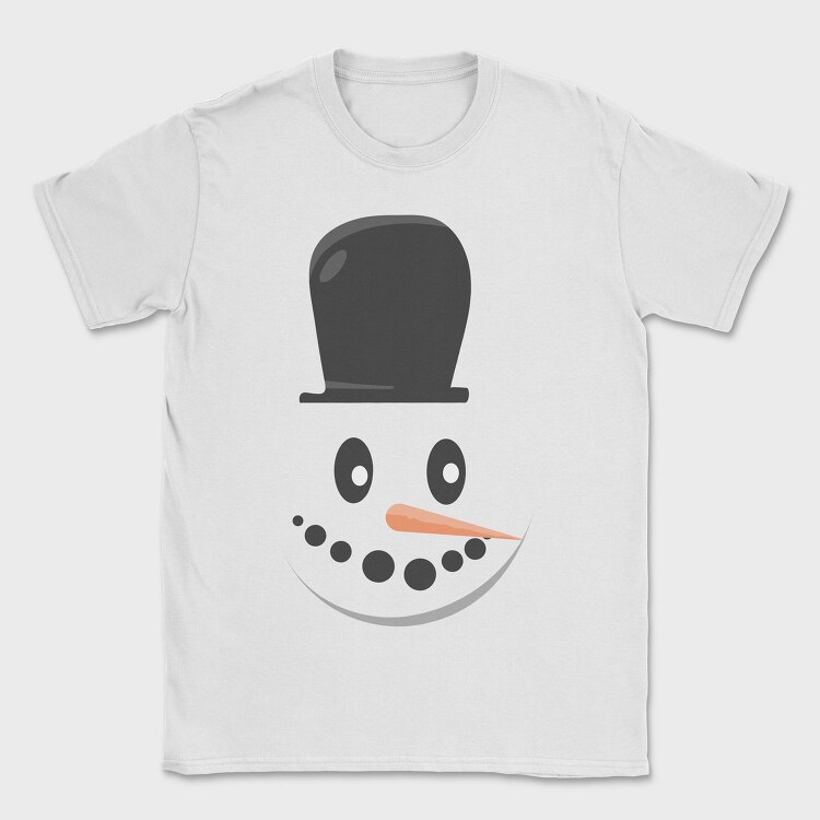 Snow Man Face 6, Tricou Barbati (Unisex)