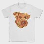 Airedale Terrier Dog, Tricou Barbati (Unisex)
