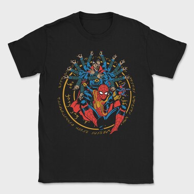 Spiderman Webbed Unity, Tricou Barbati (Unisex)