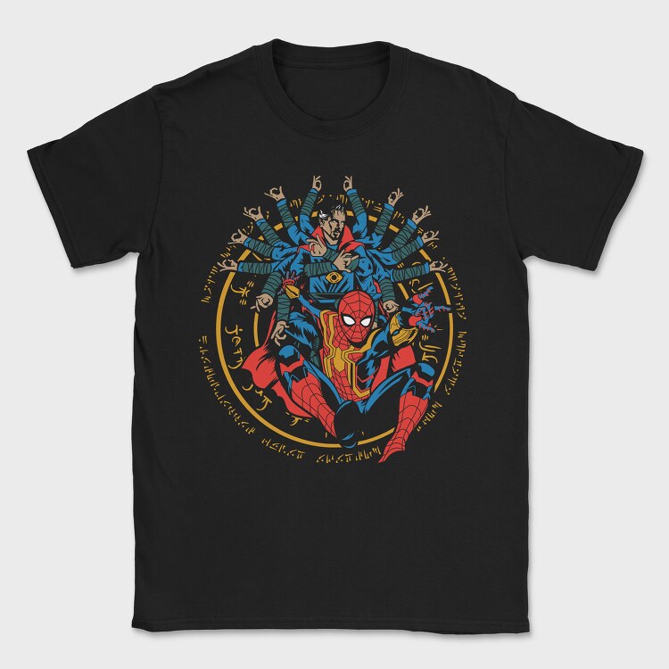 Spiderman Webbed Unity, Tricou Barbati (Unisex)