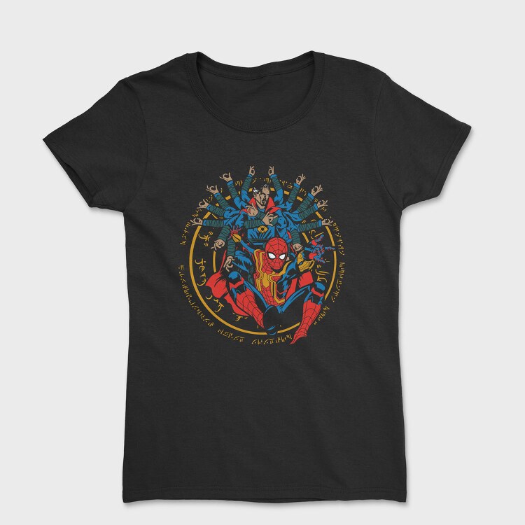 Spiderman Webbed Unity, Tricou Femei