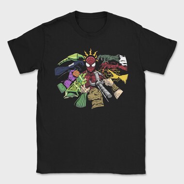 Spidermans Web, Tricou Barbati (Unisex)