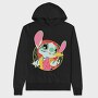 Stitchlivesforever, Hanorac Oversize Barbati (Unisex)