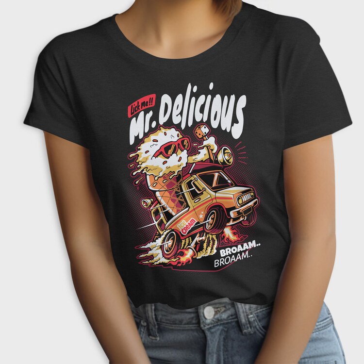 Ice Cream Truck Bro, Tricou Femei