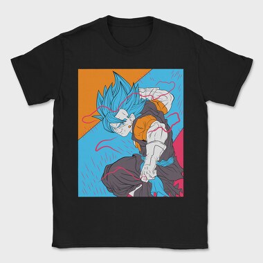 Super Saiyan Blue, Tricou Barbati (Unisex)