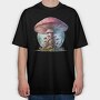 Fantasy Fungus Glow, Tricou Oversize Barbati (Unisex)