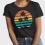 Sunset Palms Beach Vibes, Tricou Femei