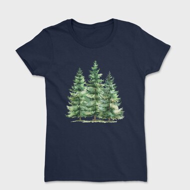 Fir Trees Clump, Tricou Femei