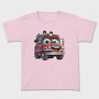 Fire Truck Face, Tricou Copii