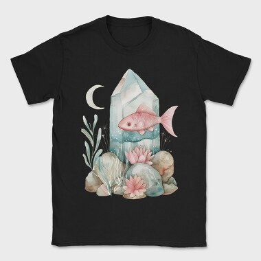 Fish Crystal Ocean, Tricou Barbati (Unisex)