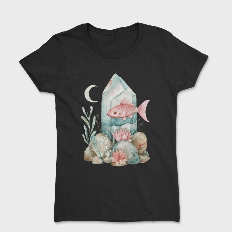 Fish Crystal Ocean, Tricou Femei