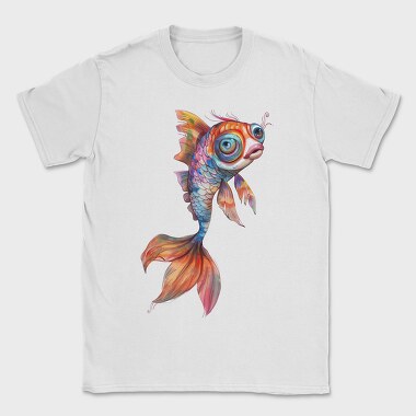 Fish Tail Art, Tricou Barbati (Unisex)