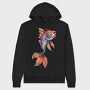Fish Tail Art, Hanorac Oversize Barbati (Unisex)